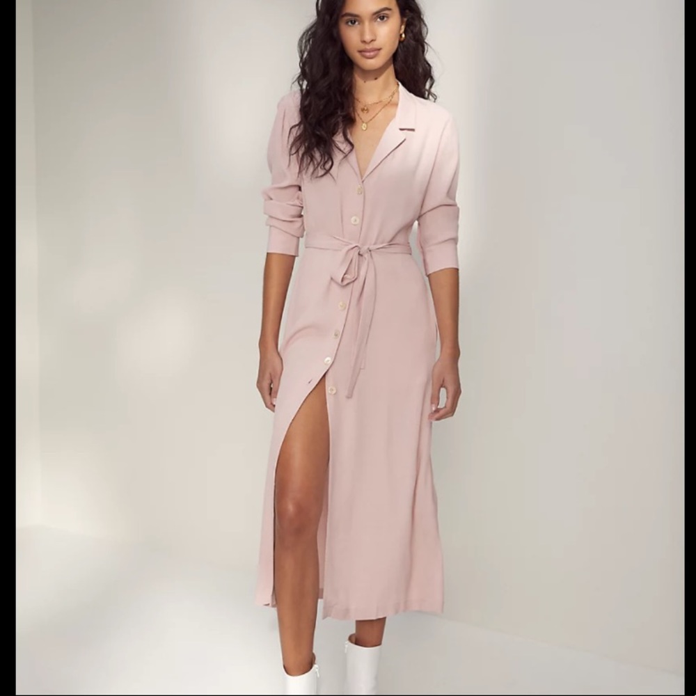 Aritzia Shirt Dress long sleeve Wilfred